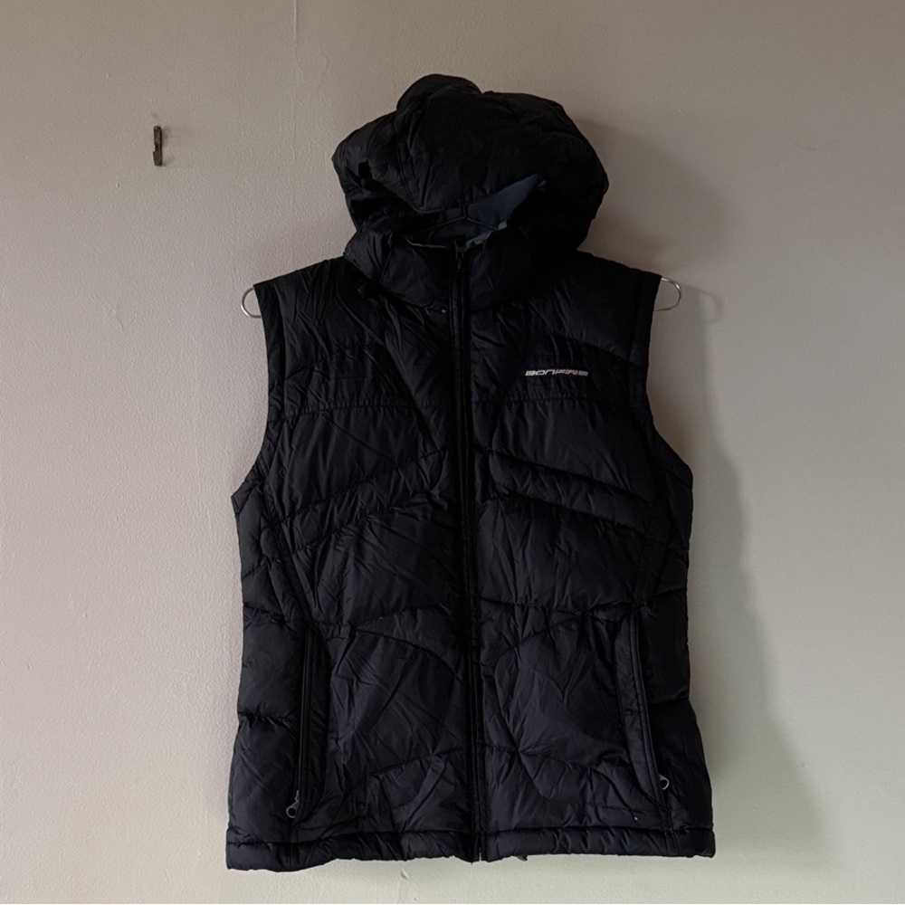 Bonfire Black Puffer Vest